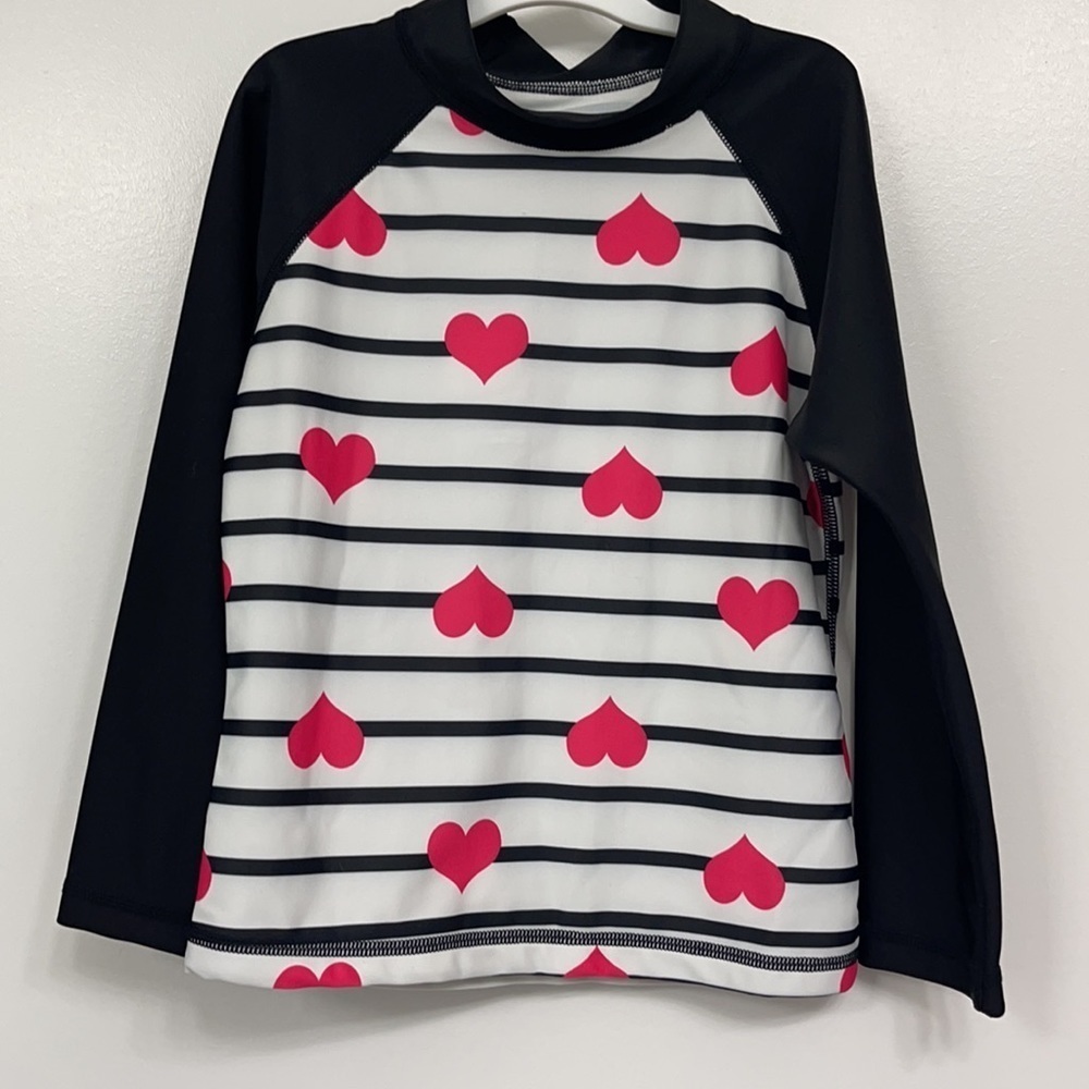 TODDLER HEART RASHGUARD - Picture 4 of 10